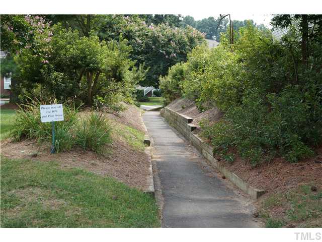 8444 Wycombe Lane Raleigh, NC 27615 - Photo 21 of 25 Walking trail through the neighborhood to the rec facilities!