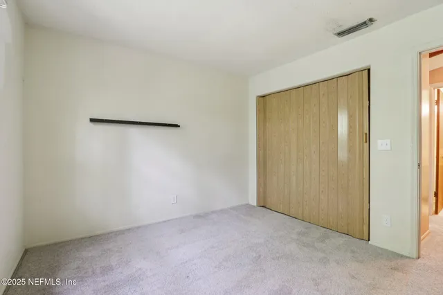 a view of a park with swings