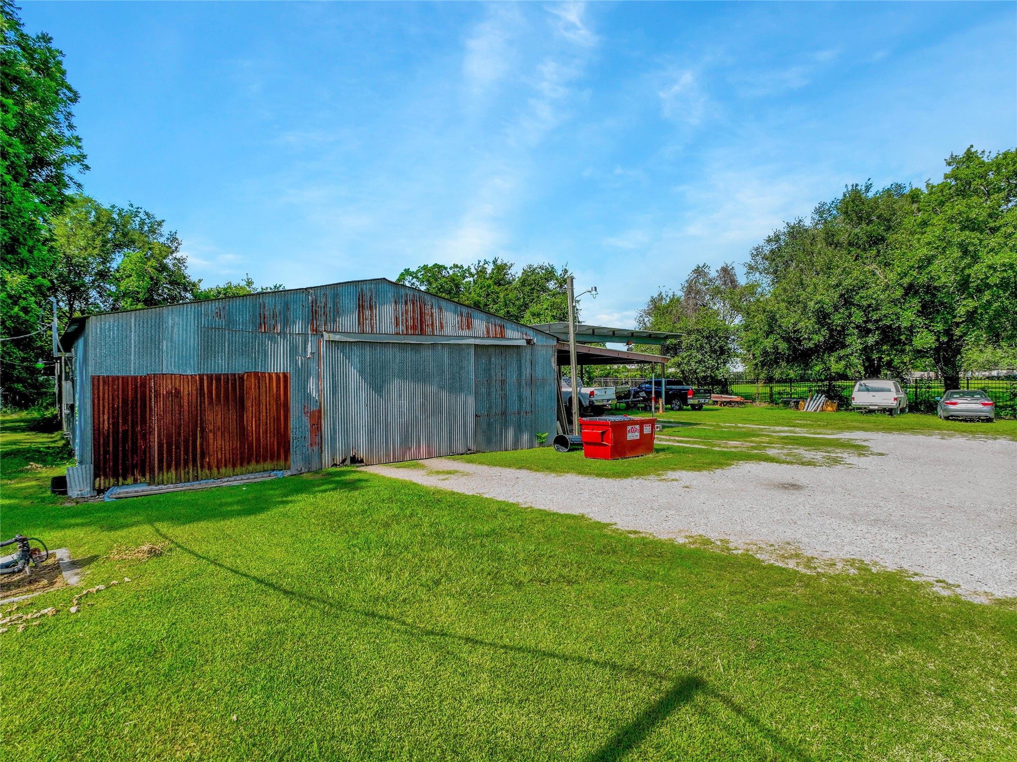 132 Hambrick Road Houston, TX 77060 - Photo 24 of 25 a view of backyard with wooden fence