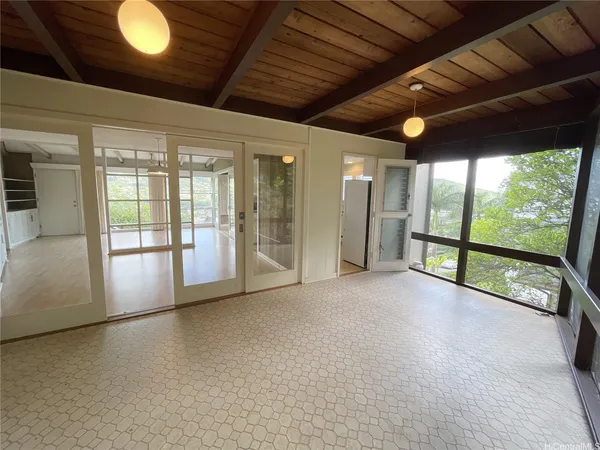 a view of deck with a floor