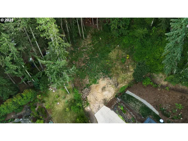 a open area with a yard