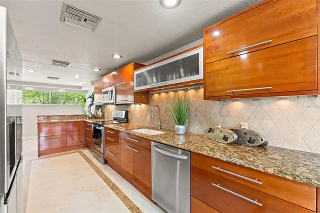 a view of a fireplace