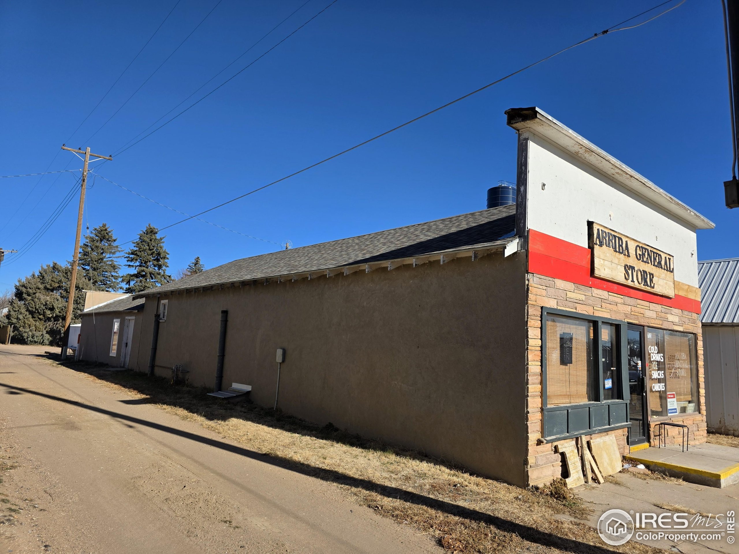 713 Front Street Arriba, CO 80804 - Photo 4 of 4 a front view of a building