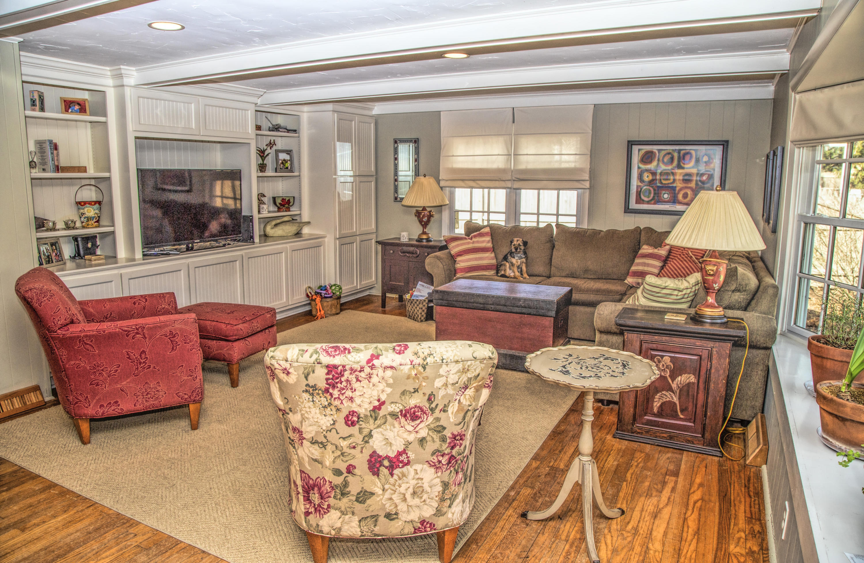 58 Aunt Debbys Road Dennis Port, MA 02639 - Photo 21 of 38 a living room with furniture and a large window