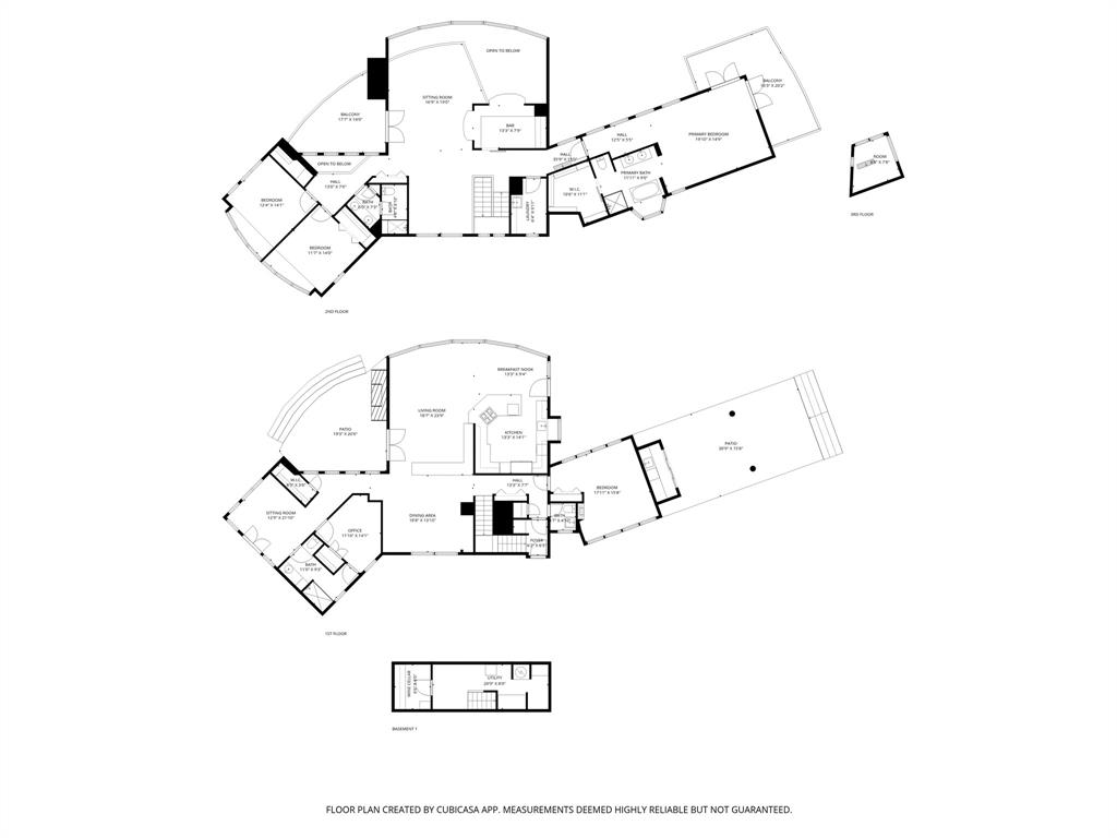 540 Diamond Point Drive Oak Point, TX 75068 - Photo 27 of 27 View of floor plan / room layout