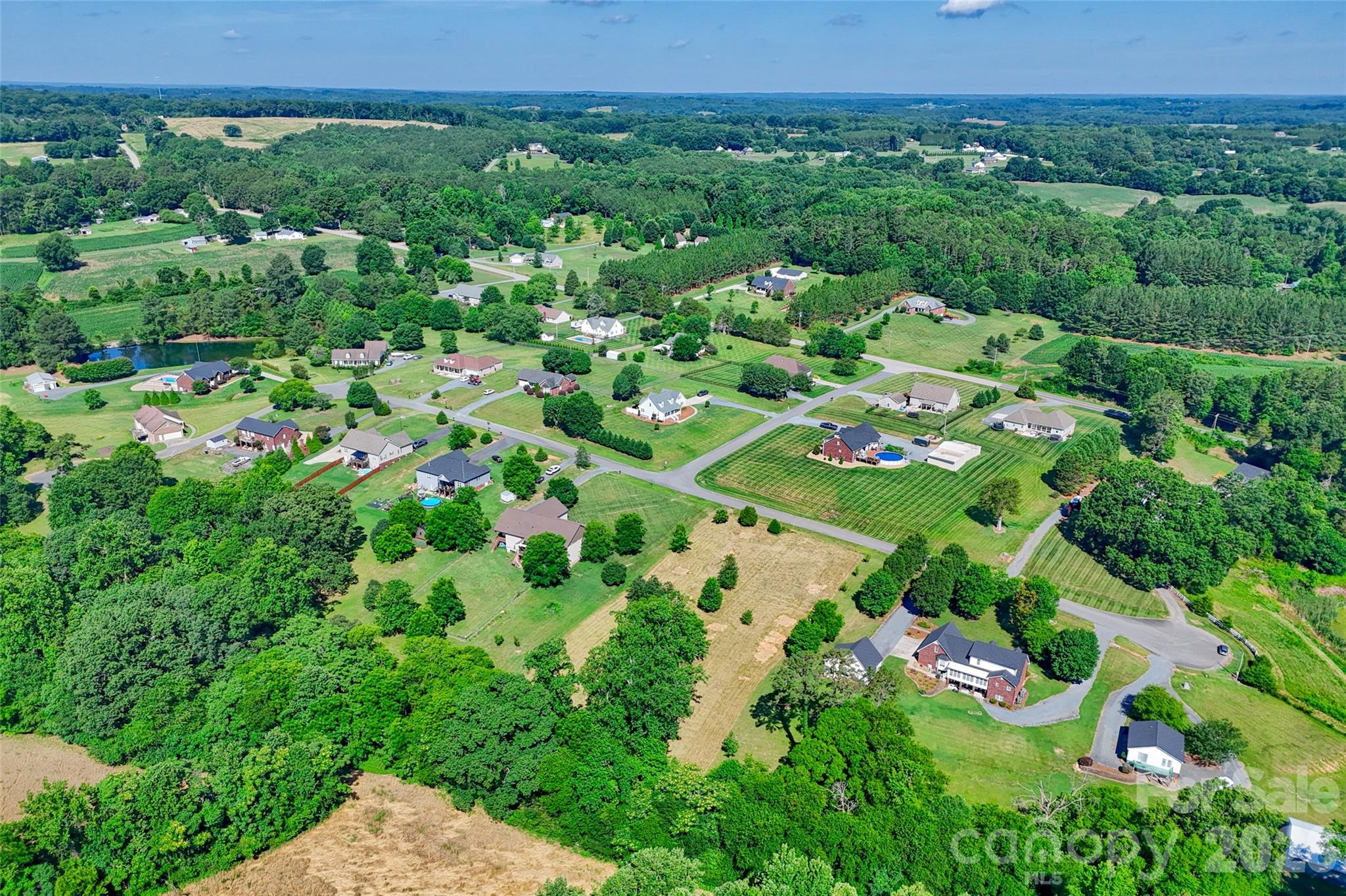 Lot 3 Crepts Branch Road, Unit 3 Locust, NC 28097 - Photo 30 of 36 a view of a lush green forest with lots of trees