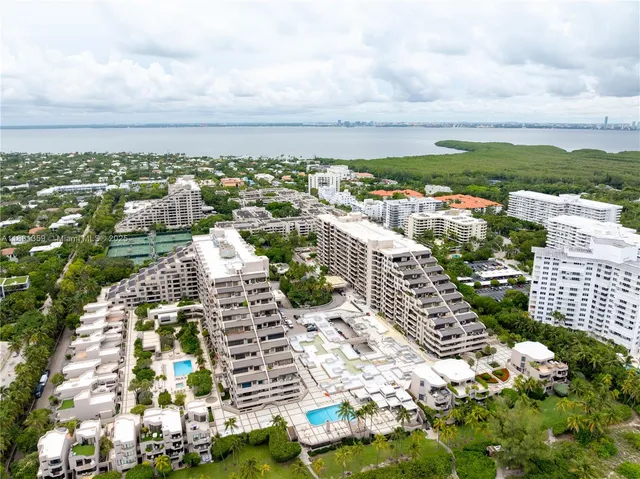 a view of a city with tall buildings