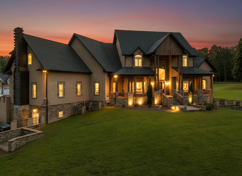 280 Star Creek Crossing Morganton, GA 30560 - Photo 2 of 100 a front view of a house with a yard