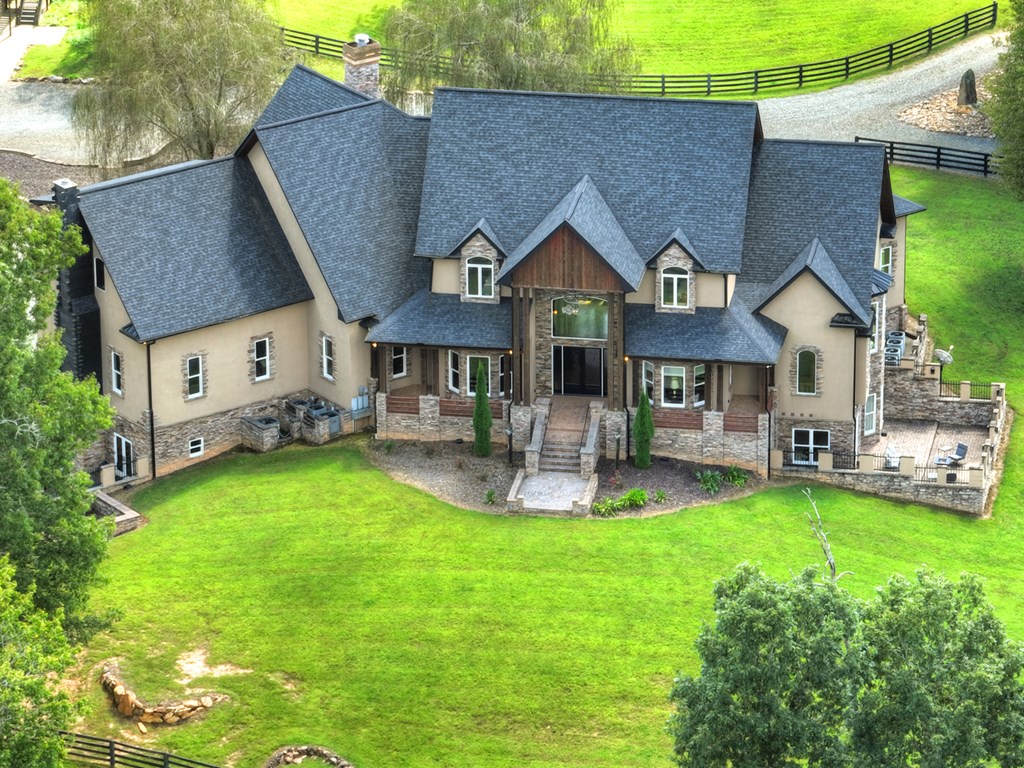 280 Star Creek Crossing Morganton, GA 30560 - Photo 87 of 100 a view of a house with a yard porch and sitting area