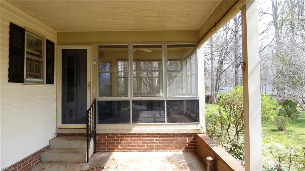 2107 Independence Road Winston-Salem, NC 27106 - Photo 17 of 20 Screened Porch and Carport