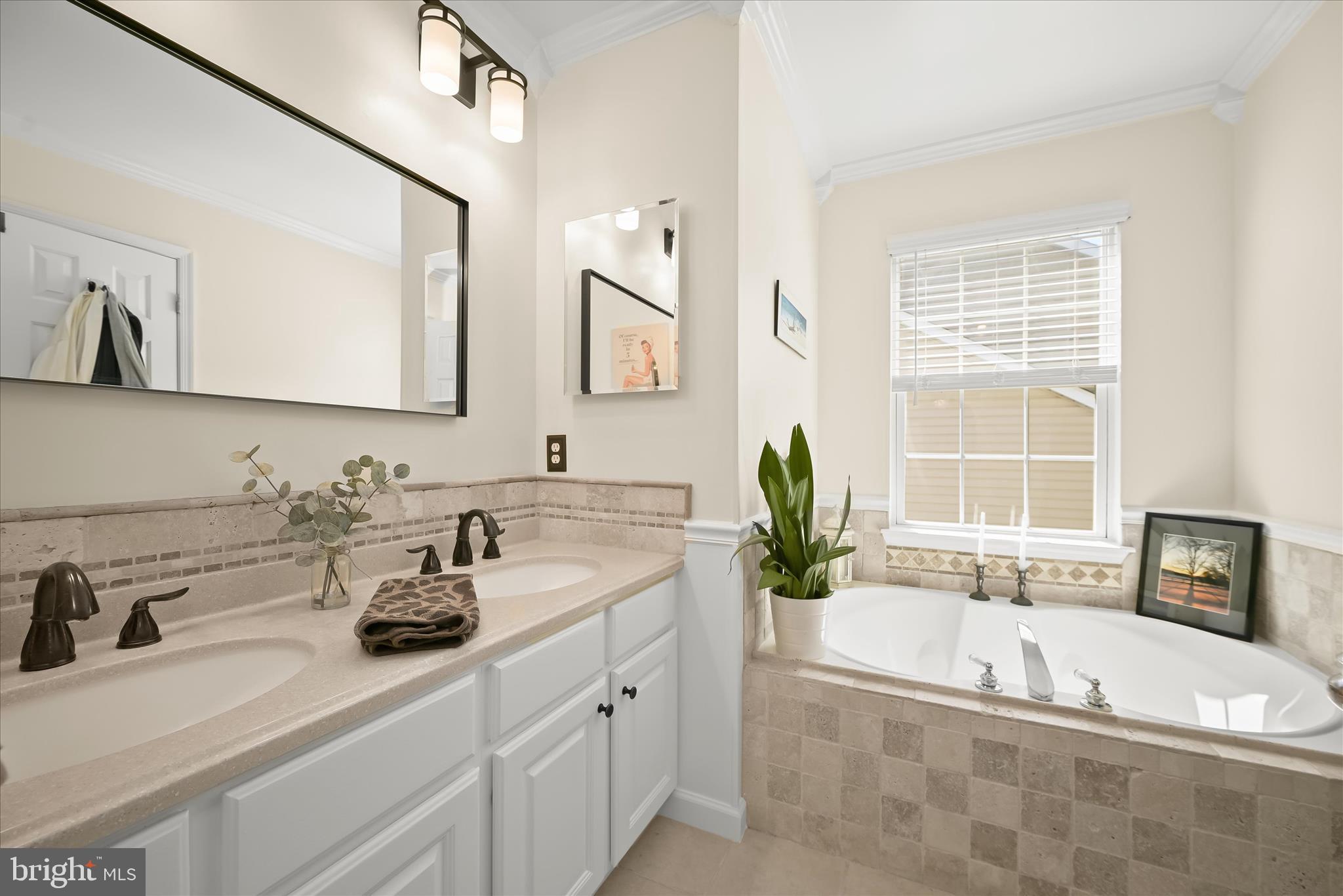 7036 Garden Walk Columbia, MD 21044 - Photo 29 of 62 Dual vanity / soaking tub