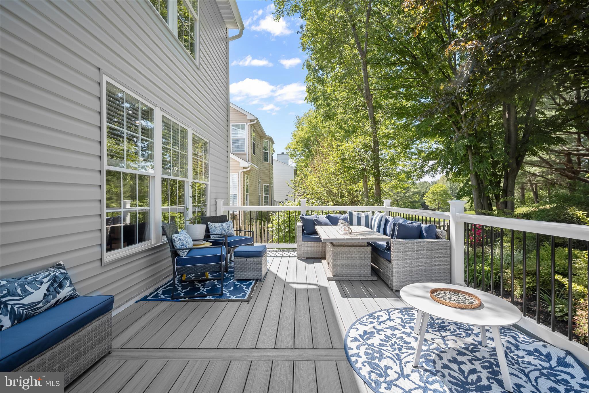 7036 Garden Walk Columbia, MD 21044 - Photo 53 of 62 Expansive Trex deck