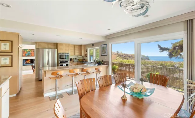 a view of an outdoor space with furniture