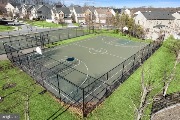 a view of a tennis court