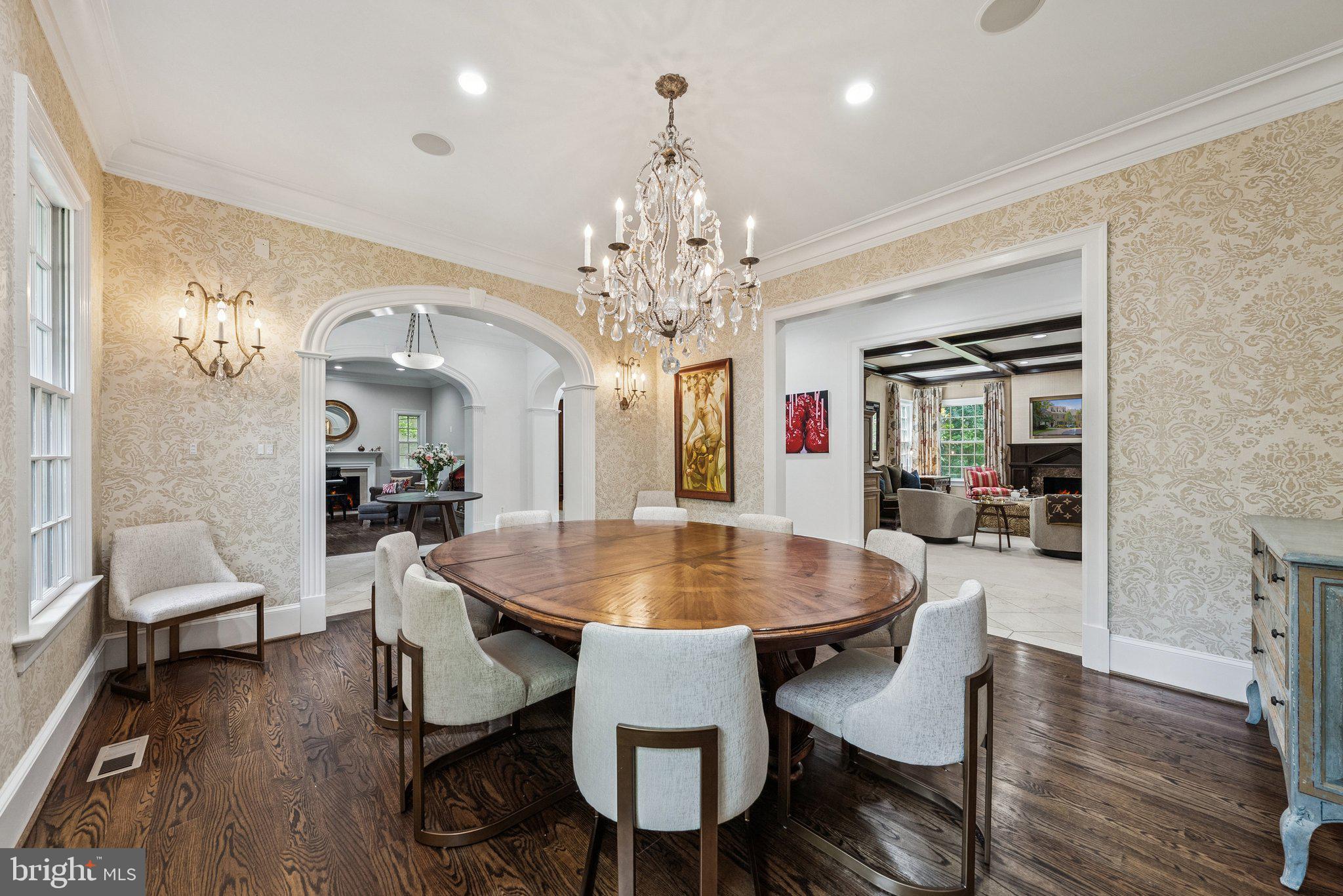 9907 Meriden Road Potomac, MD 20854 - Photo 3 of 11 Formal Dining Room