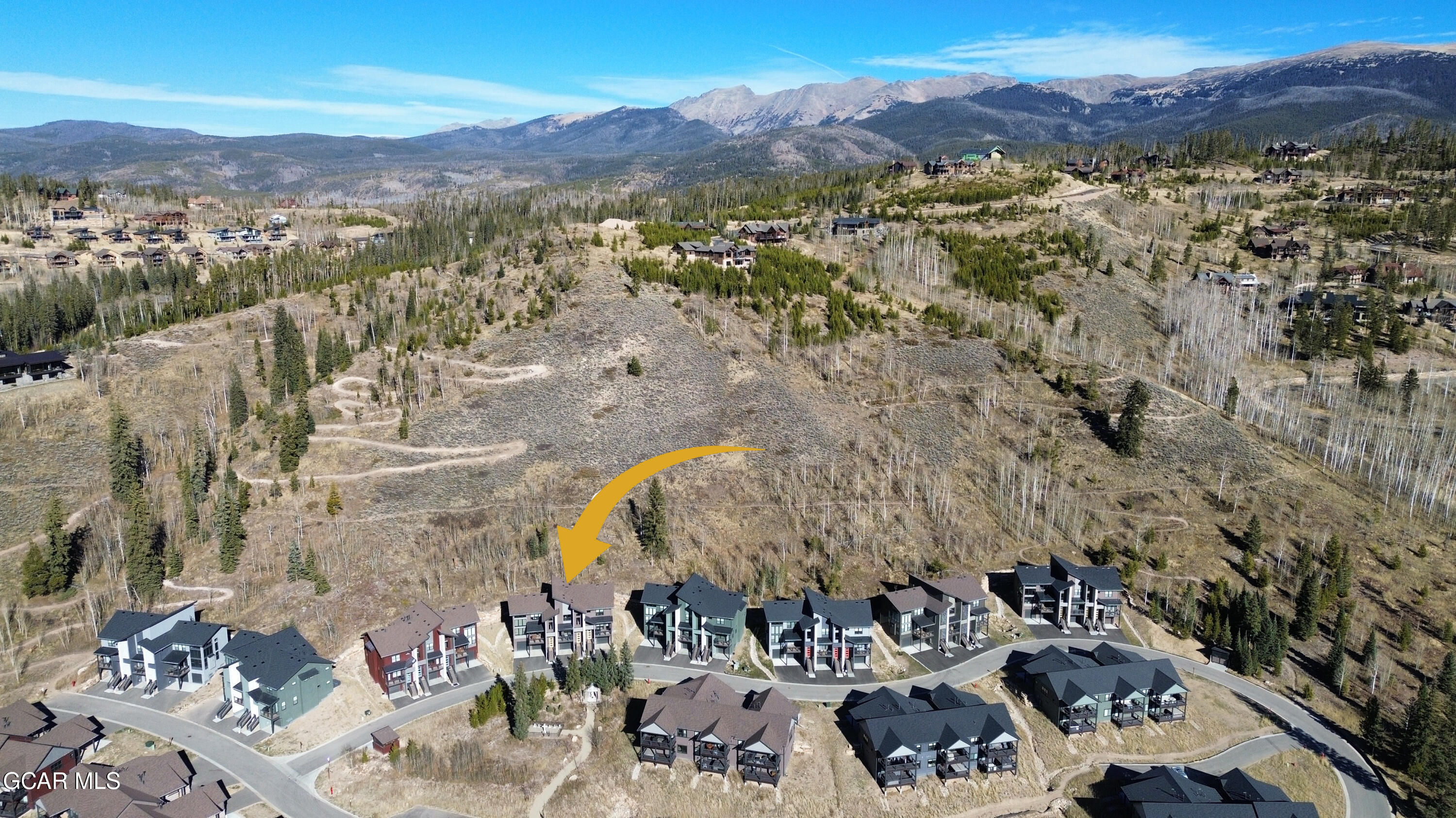 166 Homestead Loop Fraser, CO 80442 - Photo 4 of 56 a view of a city with mountains in the background