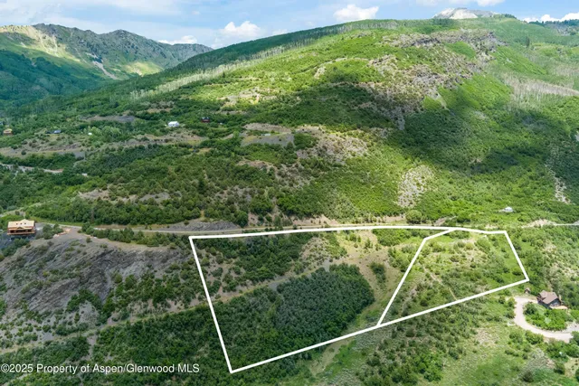 a view of a yard with an outdoor space