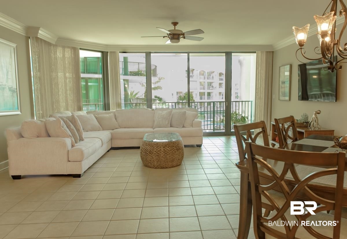 27582 Canal Road, Unit 2209 Orange Beach, AL 36561 - Photo 2 of 34 Huge living space, variety of furniture layouts