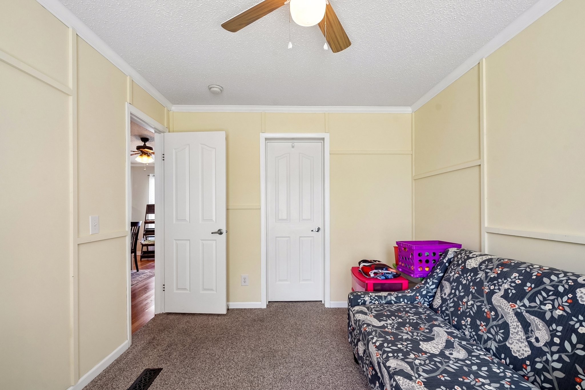 4844 Coleman Hill Road Rockvale, TN 37153 - Photo 24 of 66 a bedroom with a bed and a chandelier