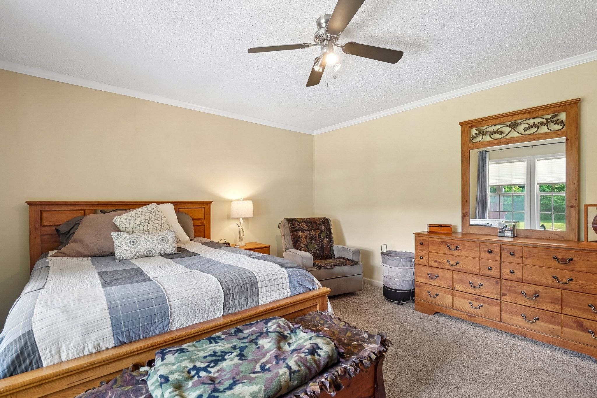 4844 Coleman Hill Road Rockvale, TN 37153 - Photo 28 of 66 a bed room with a bed window and a dresser