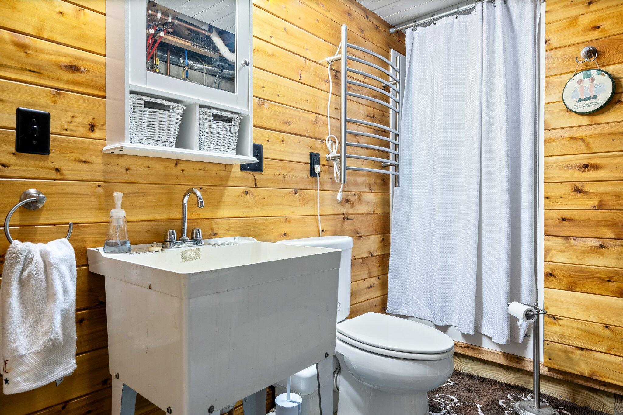 221 Rams Island Road Dover-Foxcroft, ME 04426 - Photo 50 of 75 Finished Daylight Basement Full Bath