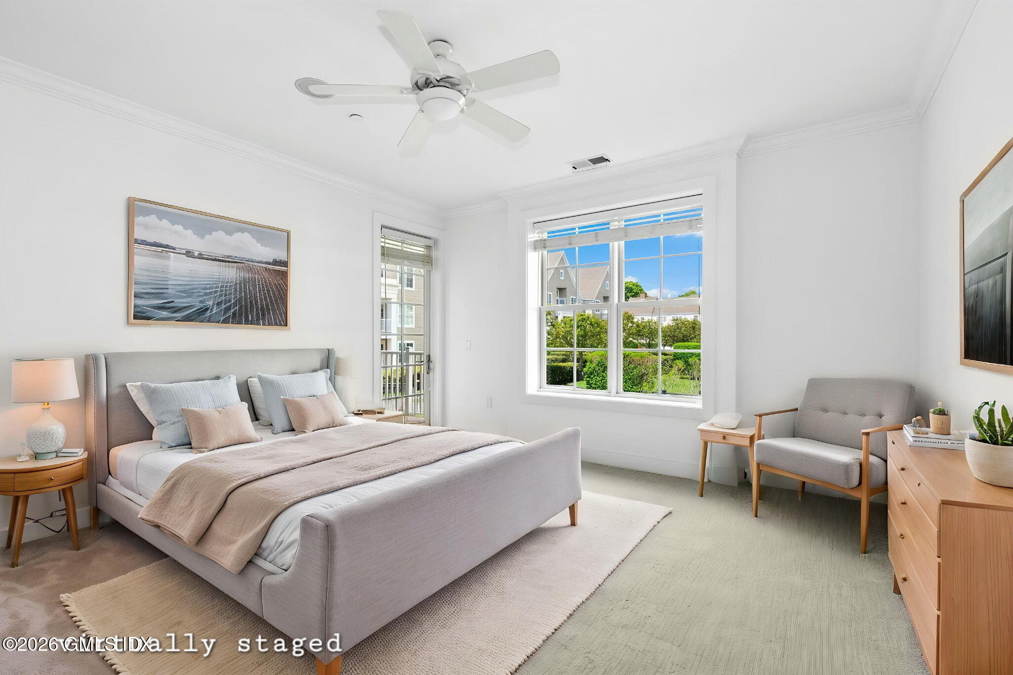 77 Havemeyer Lane, Unit 310 Stamford, CT 06902 - Photo 13 of 24 Primary suite virtually staged