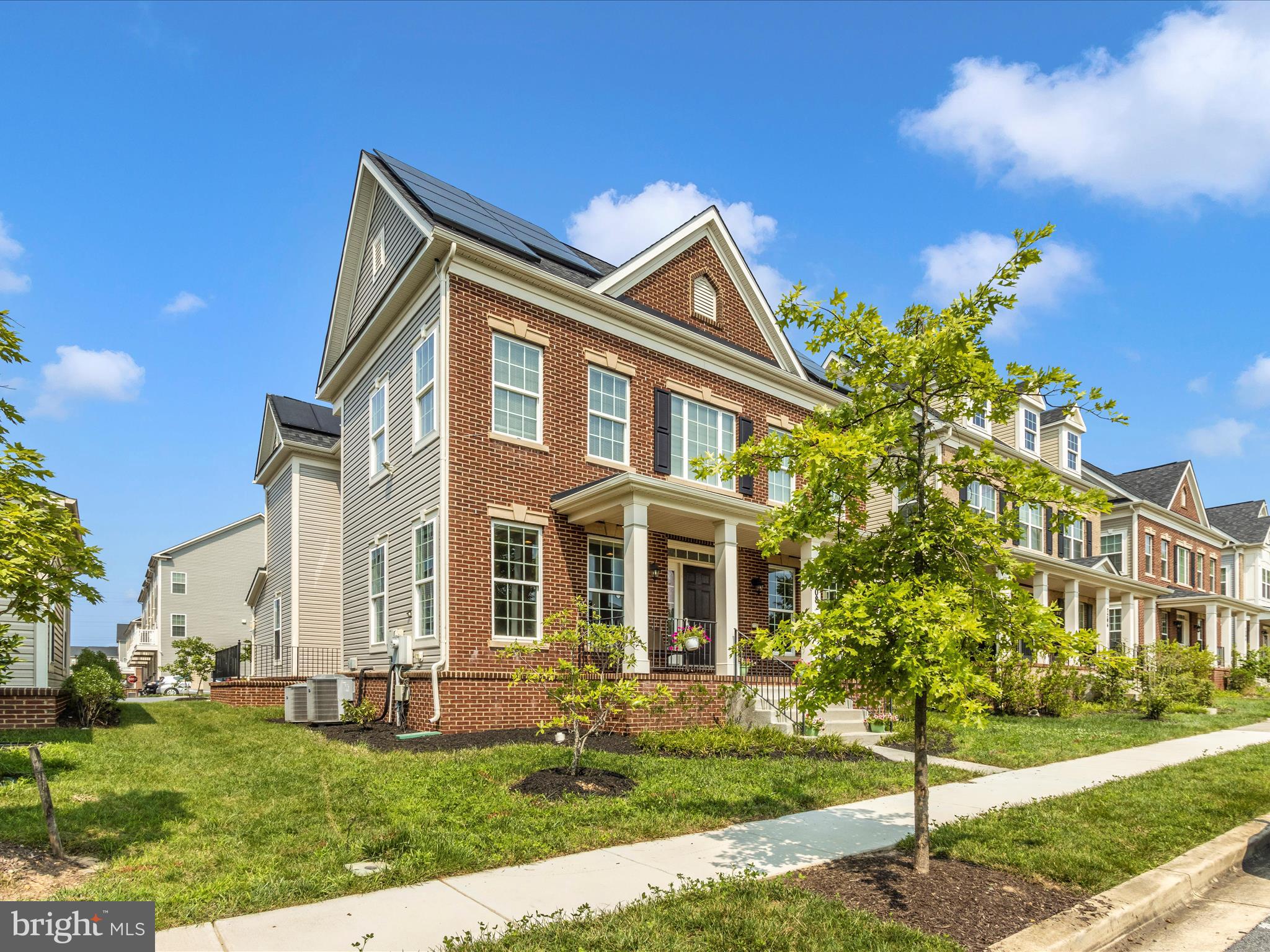 7208 Maisson Ridge Circle Beltsville, MD 20705 - Photo 42 of 53 front view of a house with a yard