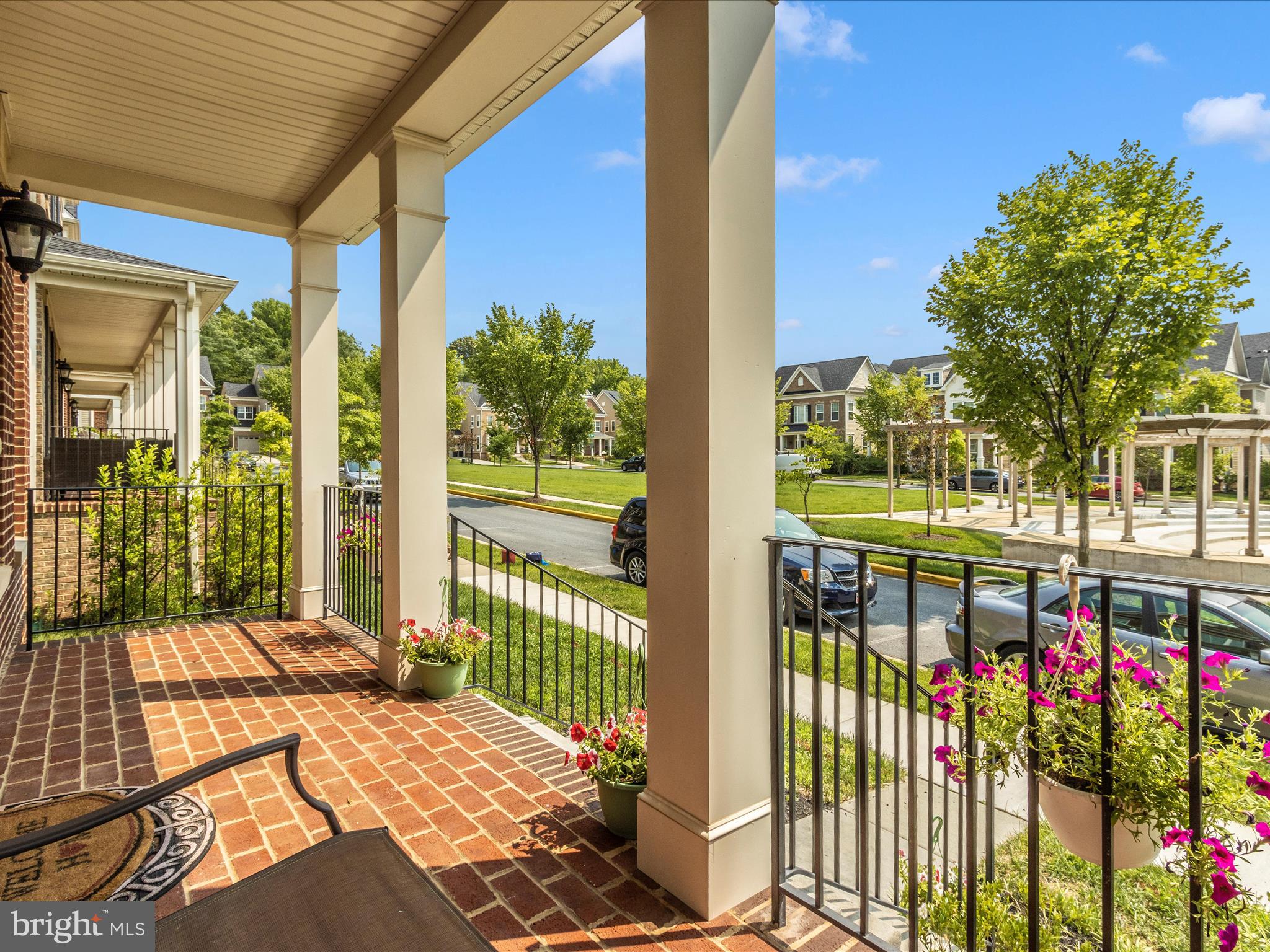 7208 Maisson Ridge Circle Beltsville, MD 20705 - Photo 46 of 53 a view of a porch with a floor to ceiling window