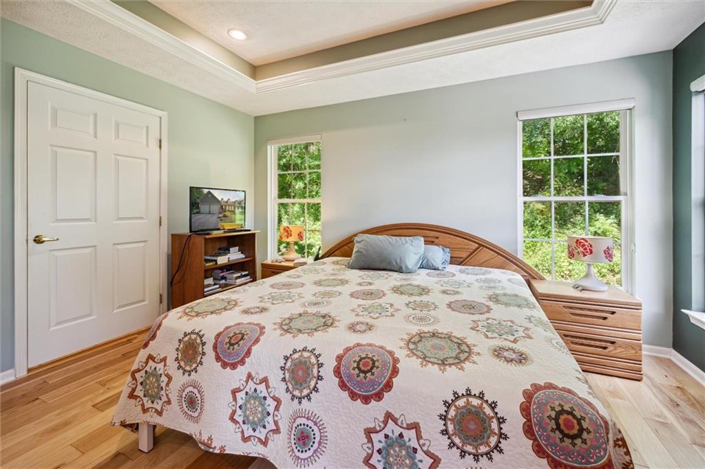 136 Park Place McKees Rocks, PA 15136 - Photo 25 of 49 a bedroom with a bed and a window