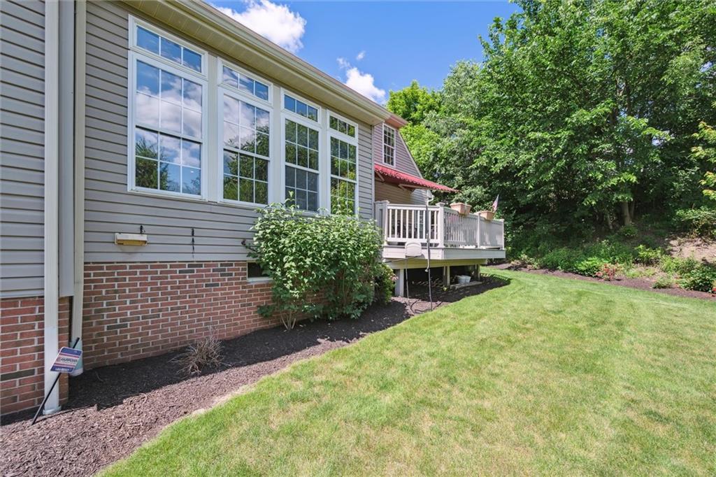 136 Park Place McKees Rocks, PA 15136 - Photo 46 of 49 a view of backyard with a garden and plants