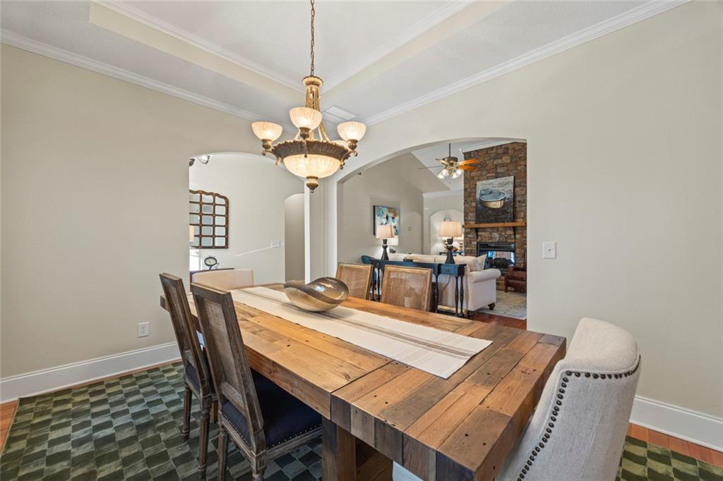 80 Hardy Farms Point Martin, GA 30557 - Photo 17 of 84 a view of a dining room with a table and chairs