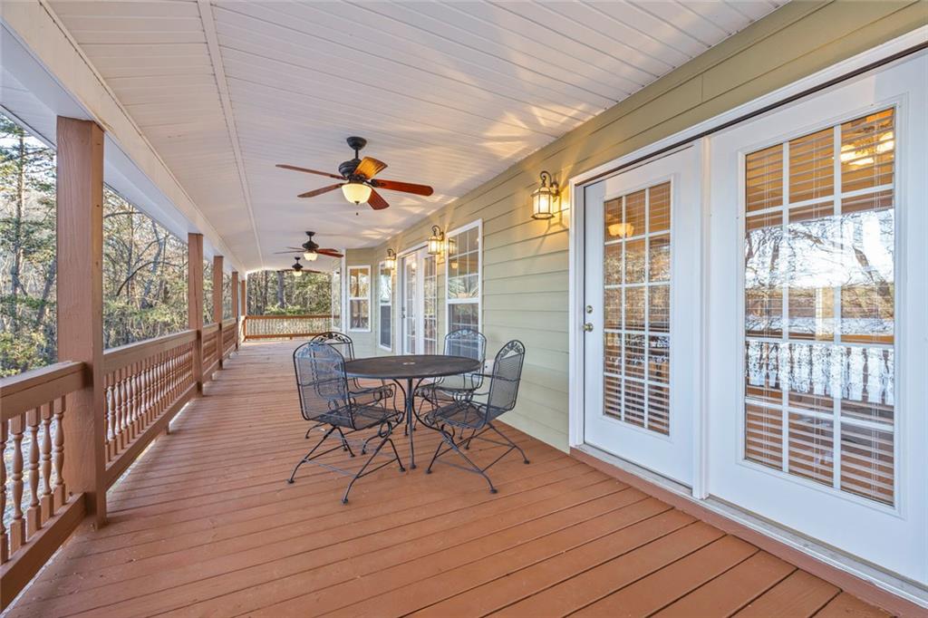 80 Hardy Farms Point Martin, GA 30557 - Photo 28 of 84 a view of a dining room with furniture window and wooden floor
