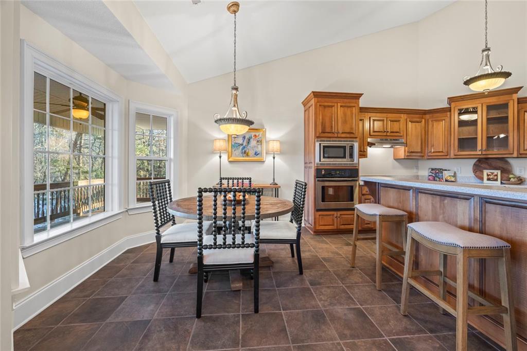 80 Hardy Farms Point Martin, GA 30557 - Photo 30 of 84 a dining room with furniture a chandelier and window