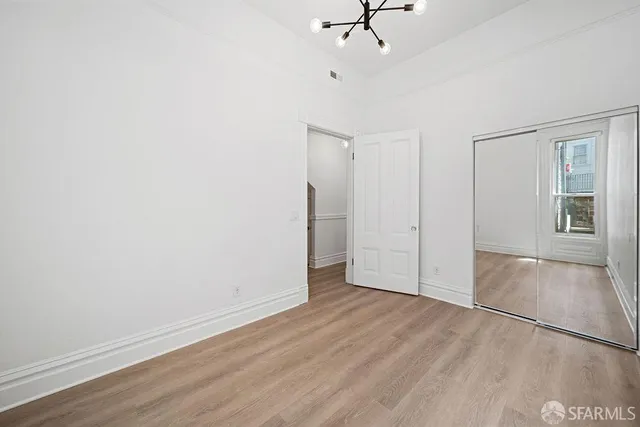 wooden floor in an empty room