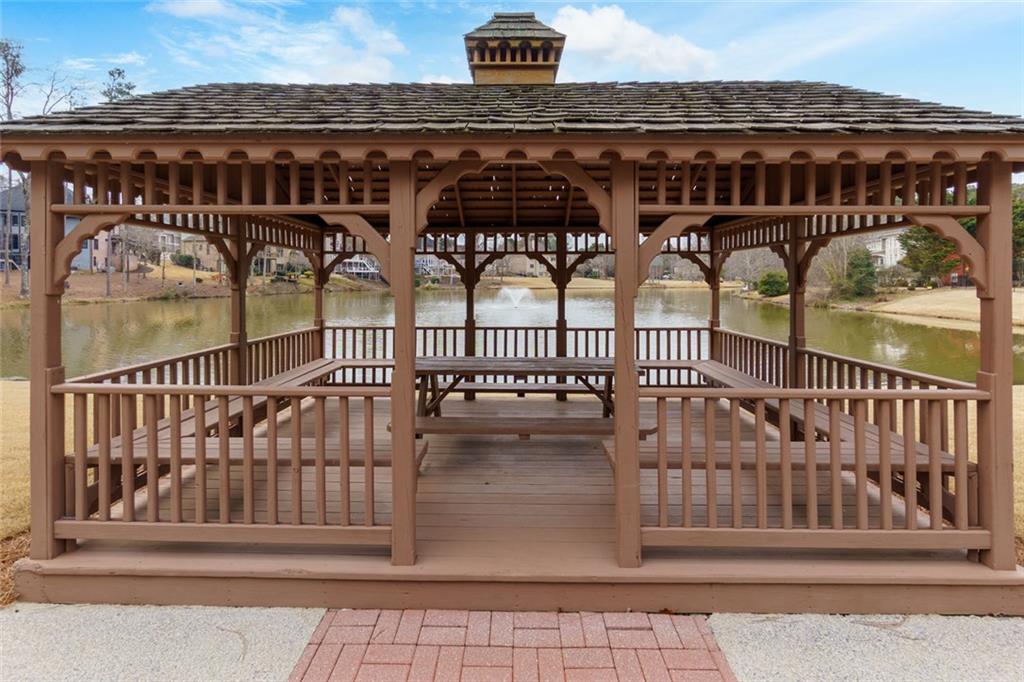2018 Cockrell Pointe Northwest Kennesaw, GA 30152 - Photo 42 of 51 a view of entryway with garden