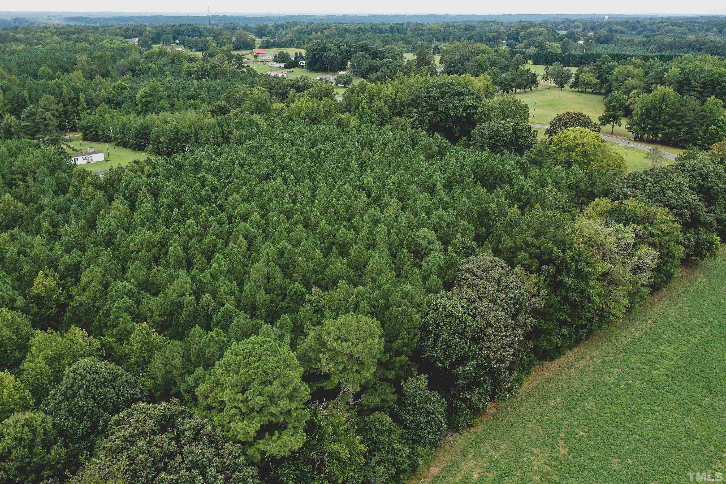 5-acres South Chavis Road Kittrell, NC 27544 - Photo 17 of 25 an aerial view of residential houses with outdoor space and trees