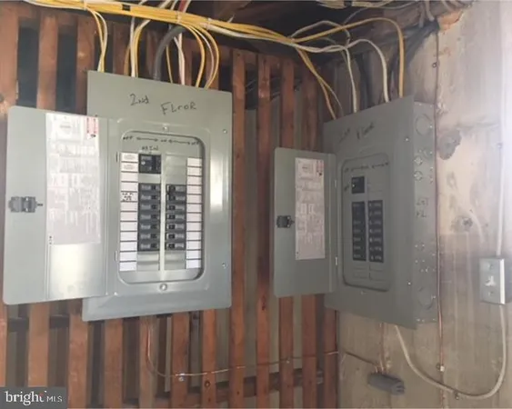 a view of a door with wooden floor
