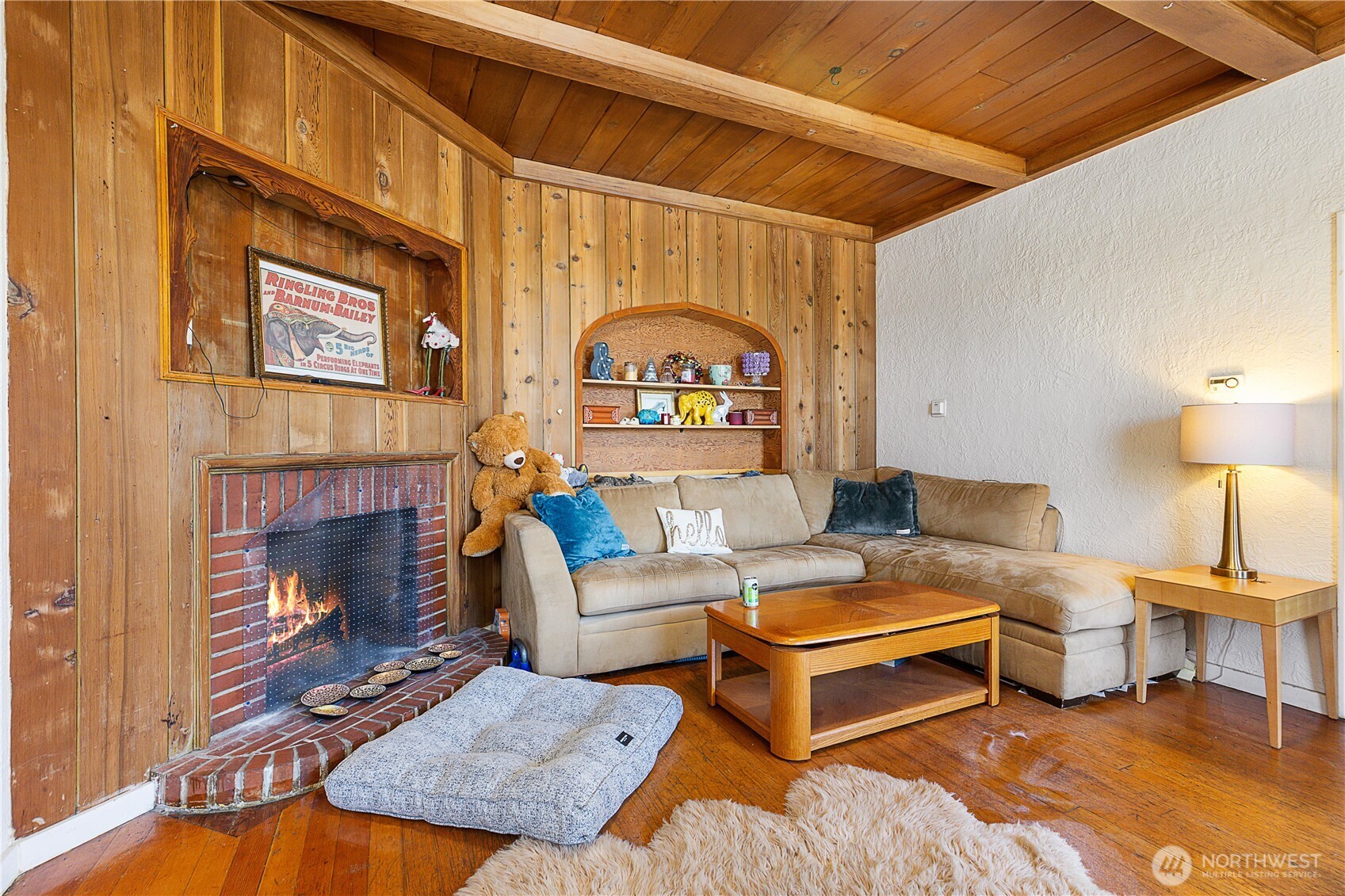 2601 Rucker Avenue Everett, WA 98201 - Photo 20 of 39 a living room with furniture and a fireplace