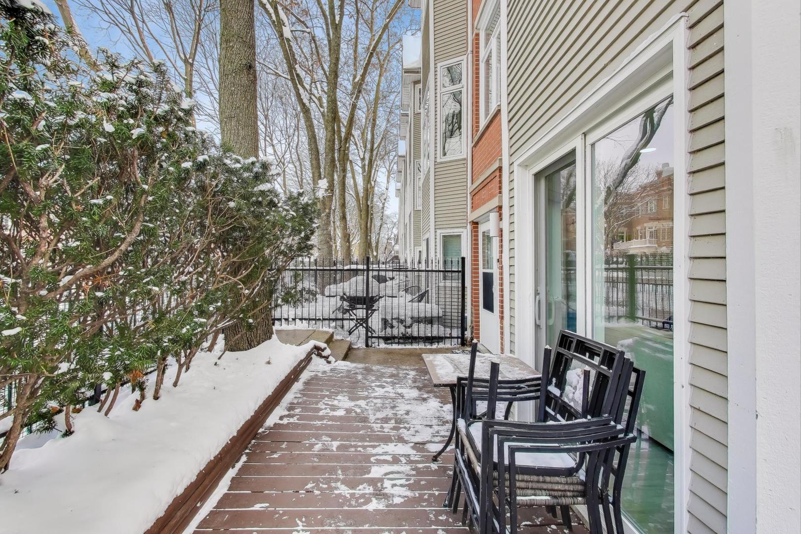 1459 West Wrightwood Avenue, Unit 1459 Chicago, IL 60614 - Photo 4 of 40 a view of balcony with patio
