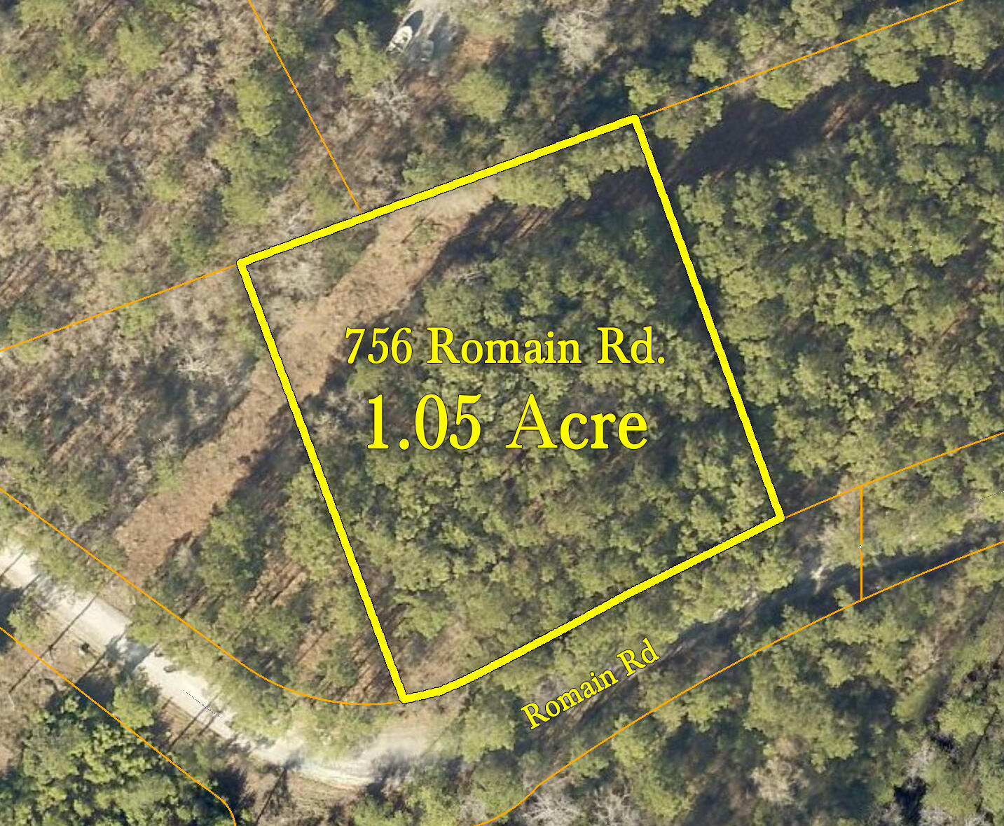 756 Romain Road McClellanville, SC 29458 - Photo 1 of 1 GIS-Close
