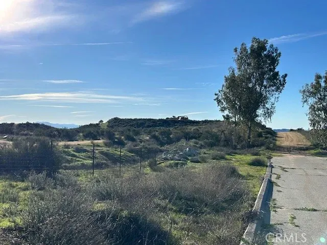 a view of a lake with a mountain in the background