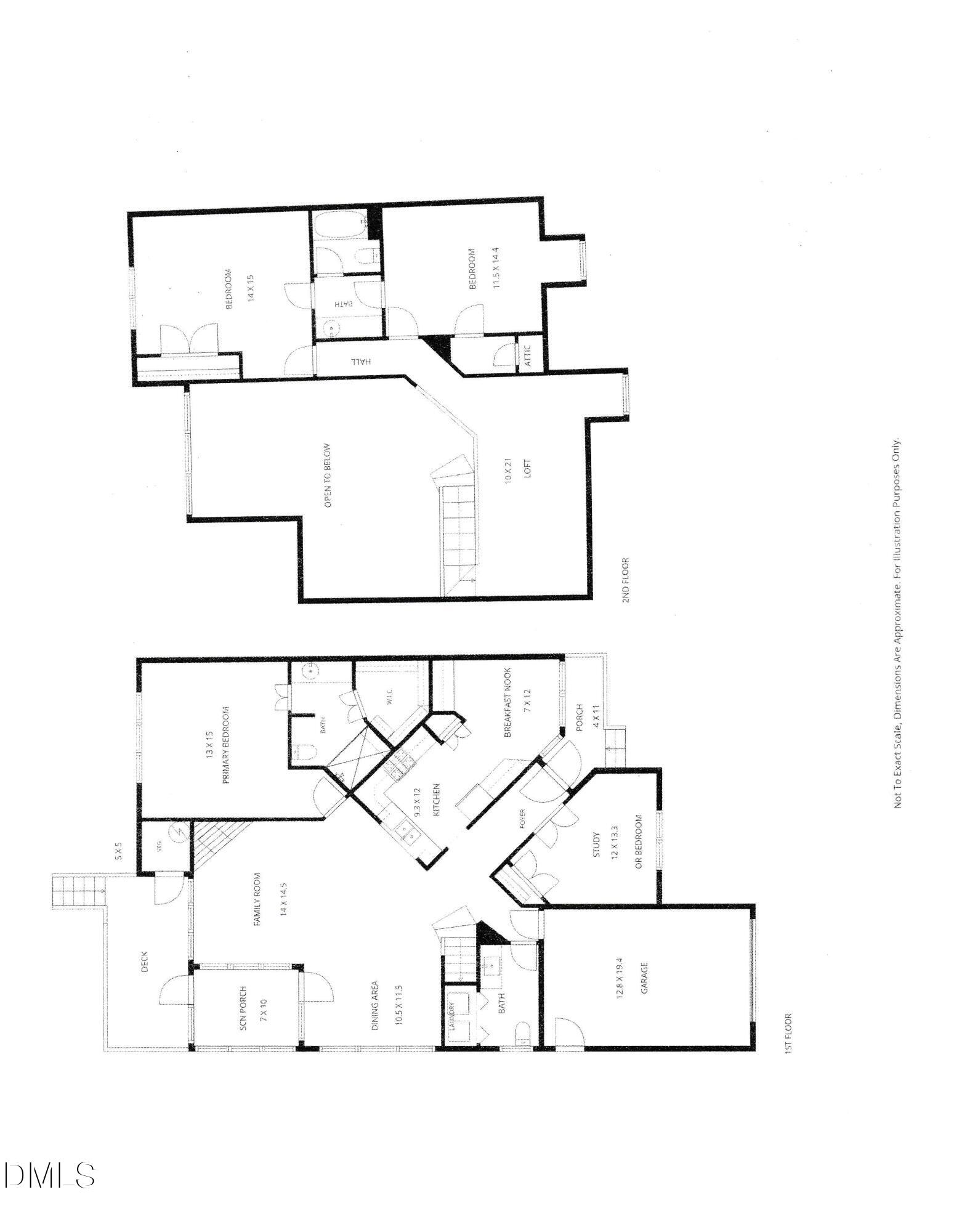 20 Renwick Court Raleigh, NC 27615 - Photo 52 of 52 FLOOR PLAN 1