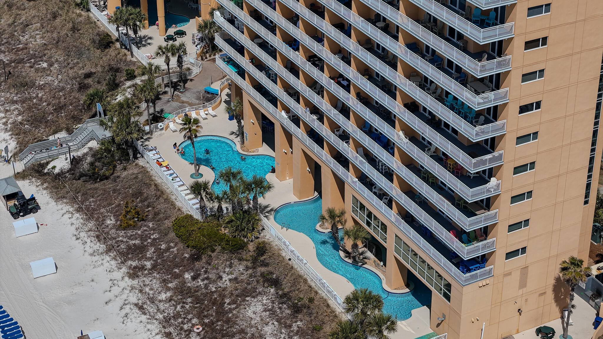 17739 Front Beach Road, Unit 1902W Panama City Beach, FL 32413 - Photo 30 of 54 a view of a multi story building