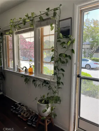 a window in a room with a window