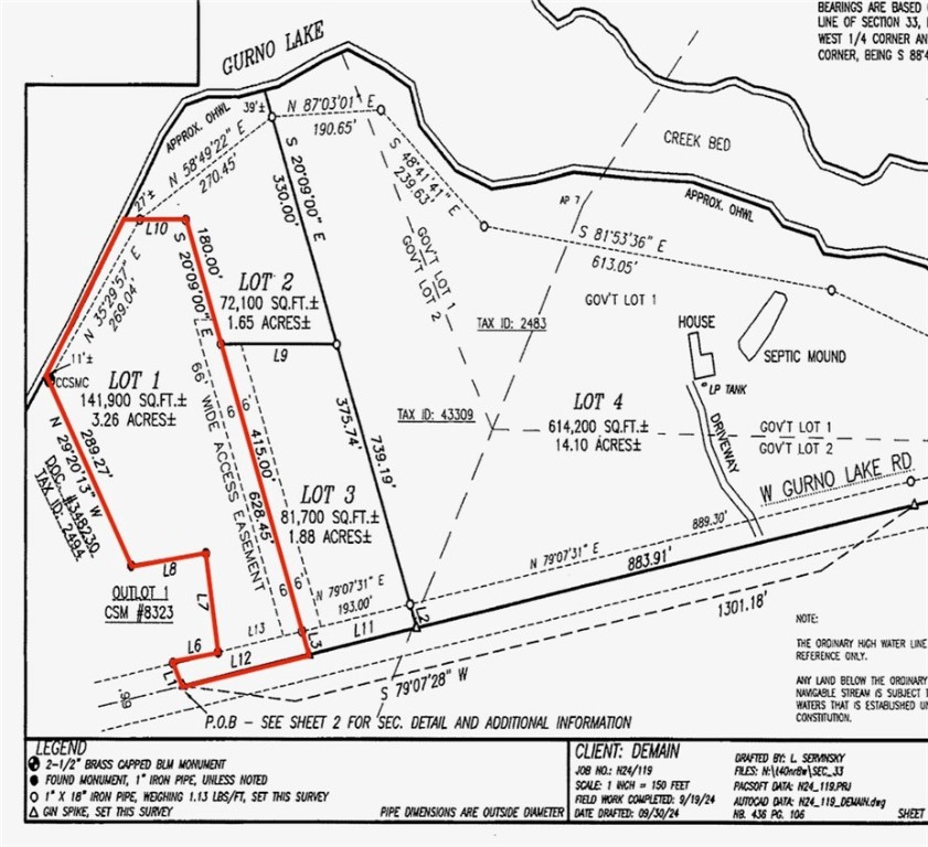 Lot 1 Gurno Lake Road Hayward, WI 54843 - Photo 2 of 32