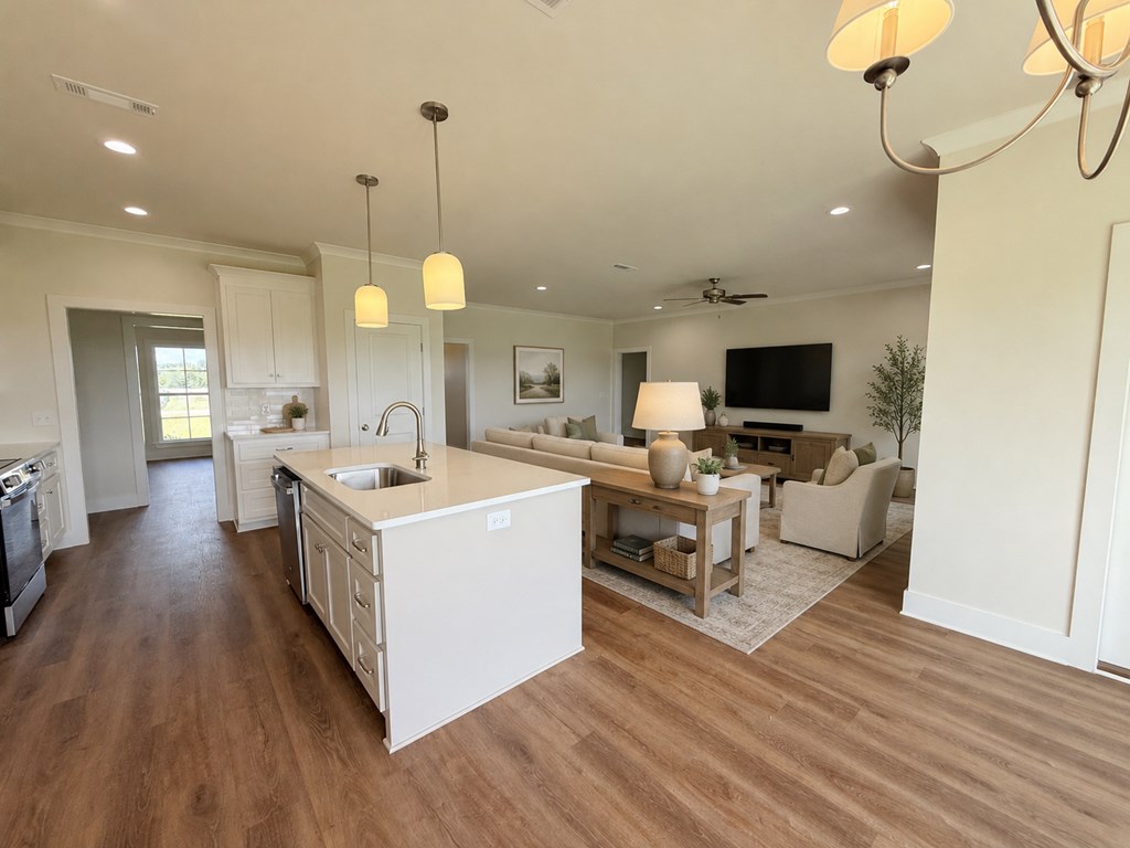 295 Adkinson Road Newton, AL 36352 - Photo 5 of 20 Kitchen, AI Staged