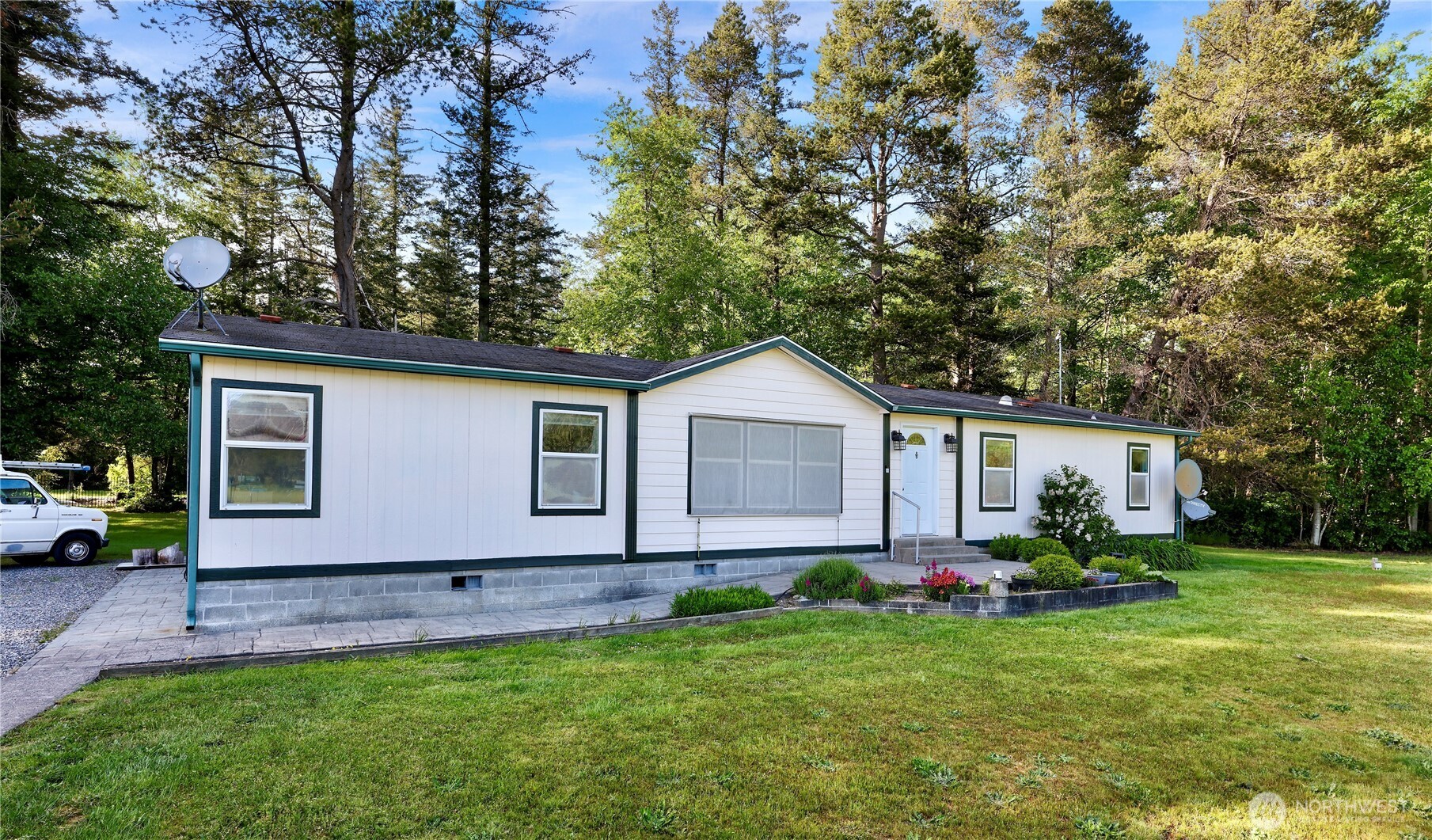 7928 Portal Way Custer, WA 98240 - Photo 3 of 39 a front view of house with yard and green space