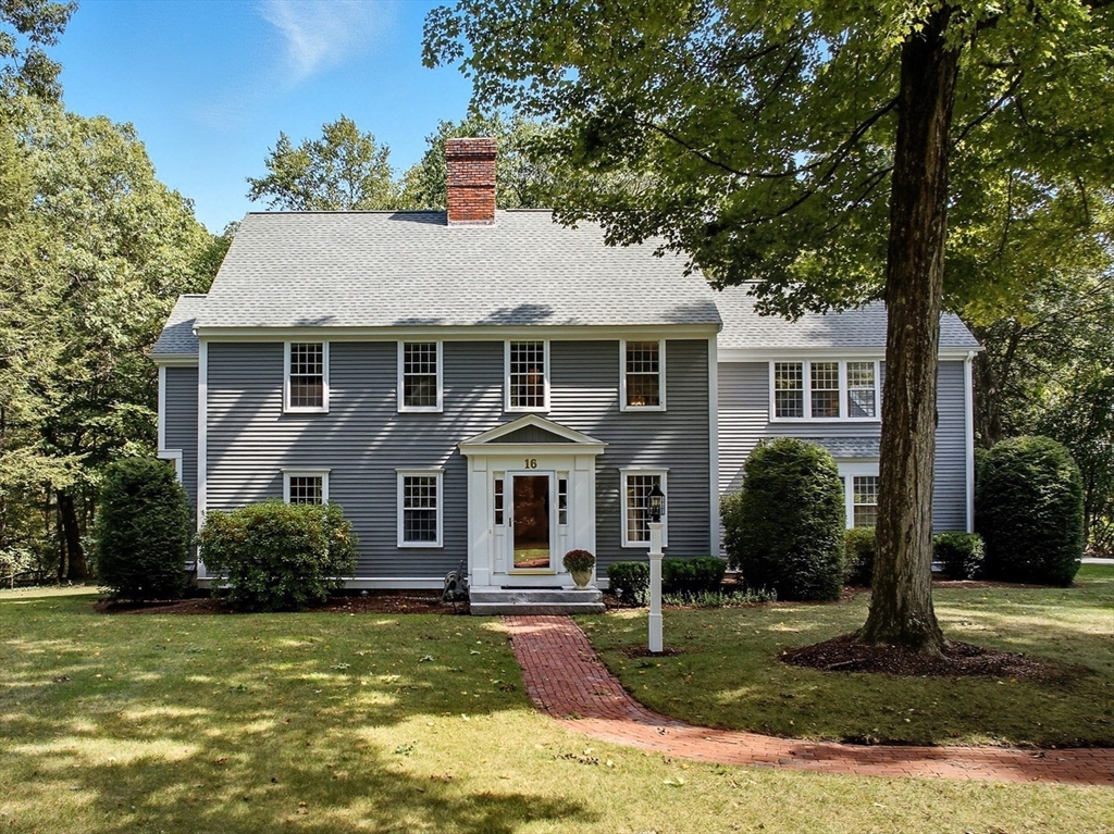 16 Priest Road Berlin, MA 01503 - Photo 3 of 42 a front view of a house with garden