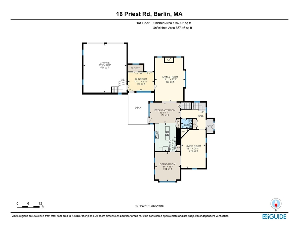 16 Priest Road Berlin, MA 01503 - Photo 40 of 42 a picture of floor plan