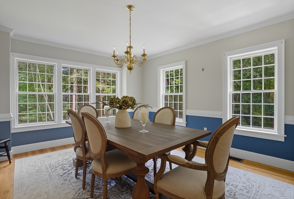 16 Priest Road Berlin, MA 01503 - Photo 8 of 42 a view of a dining room with furniture window and outside view